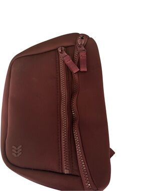 Compact Maroon Sling Bag